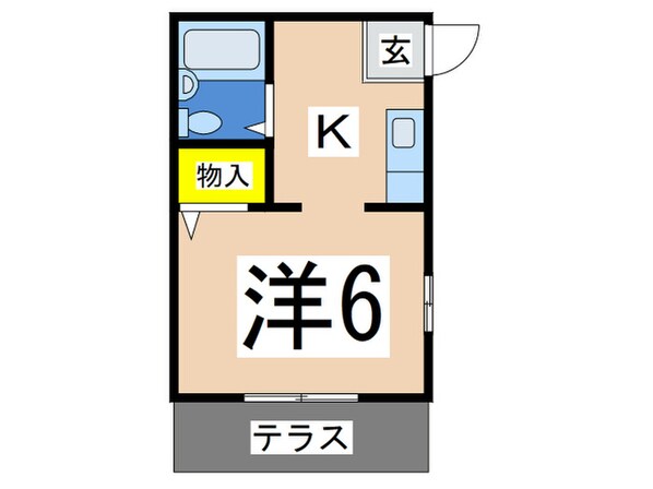 サクラハイツの物件間取画像